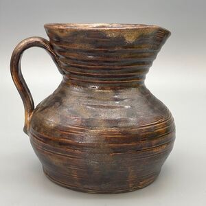 Antique Fulper Handmade Pottery  Colonial Ware Pitcher/Jug 1922-1928